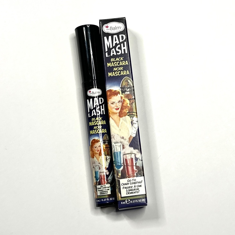 NIB The Balm Mad Lash Black Mascara - 8mL